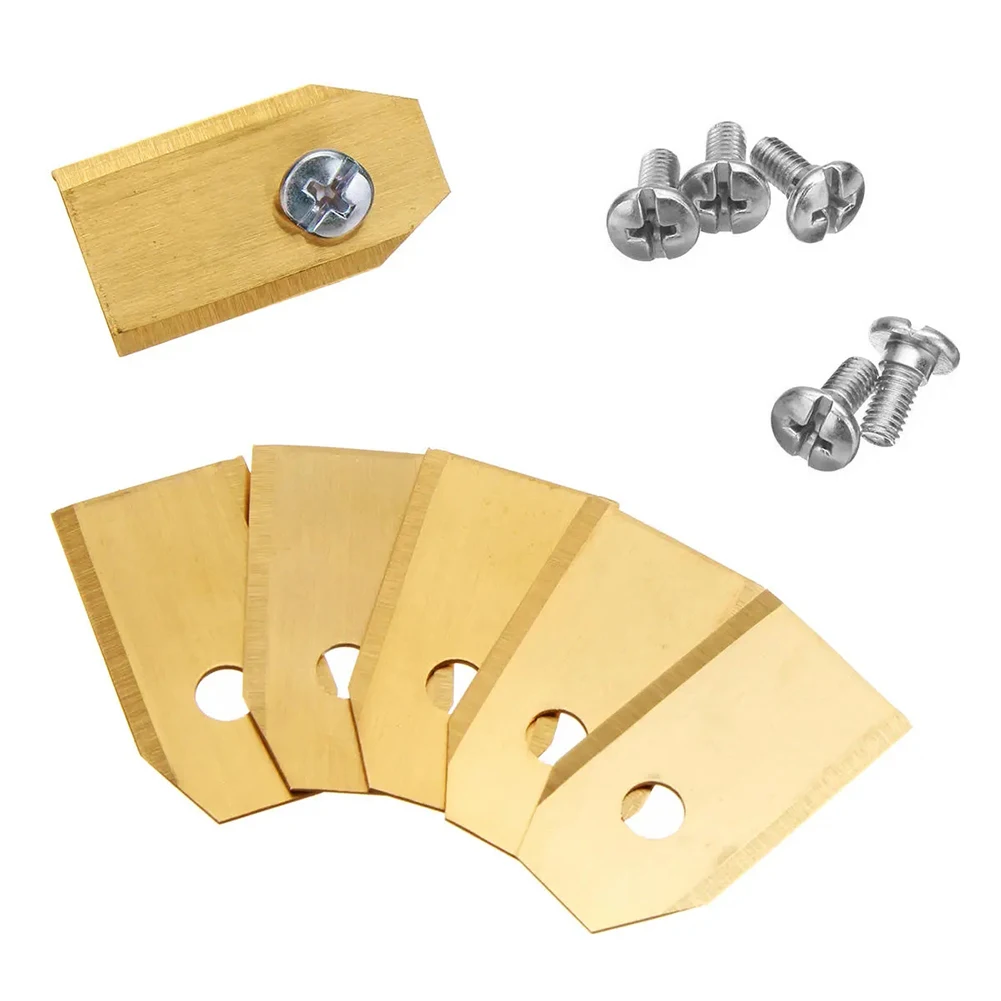 18/30pcs Stainless Steel Lawn Mower Cutting Blade W/Screw Kit Replacement For Husqvarna Automower/Gardena Robotic Lawnmower Part 5