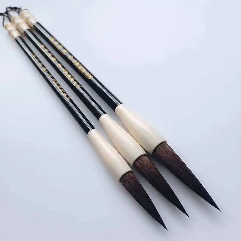 Set di pennelli per calligrafia cinese in setole naturali_voghion.com