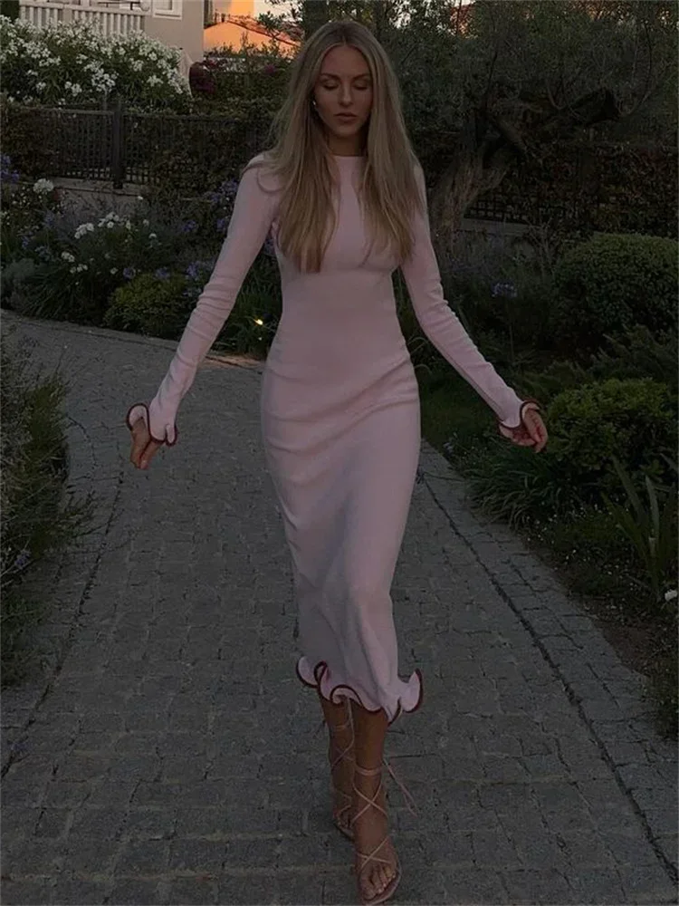 Pink Maxi Dress
