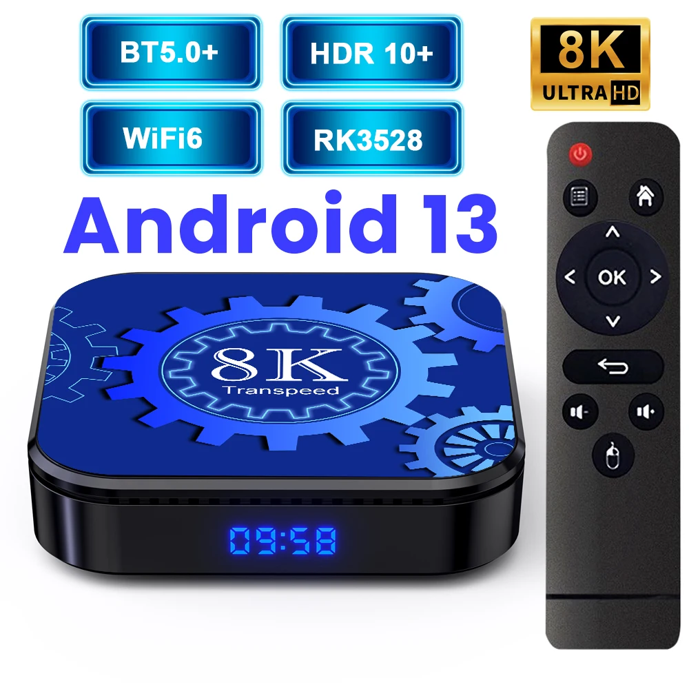  Android TV Box 12.0 4GB 64GB TV Box Android 2023 Support 8K  Dual-WiFi 2.4G 5.8G Android Box H618 Chipset with HDR10 BT5.0 USB 2.0 3D  Ethernet with Mini Backlit Keyboard : Electronics