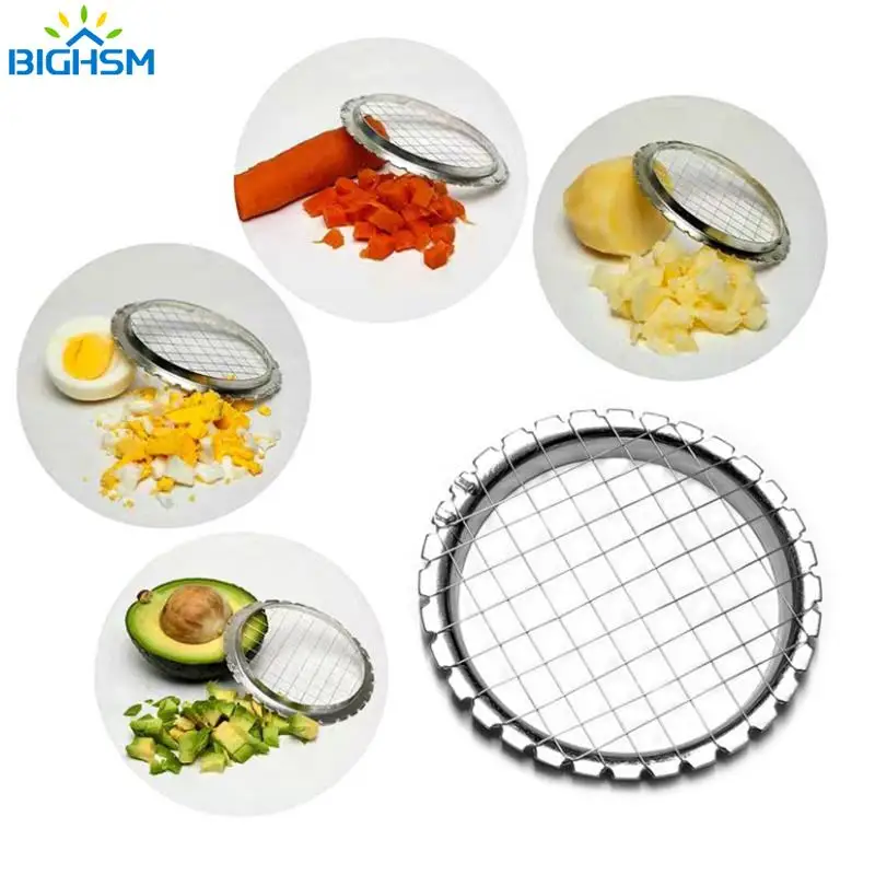 

Измельчитель для яиц, кухонный измельчитель из нержавеющей стали, для нарезки яиц, овощей, салатов, картофеля, грибов