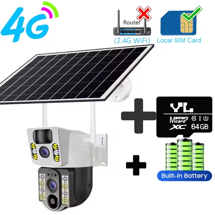 4G Cam Add64G Card