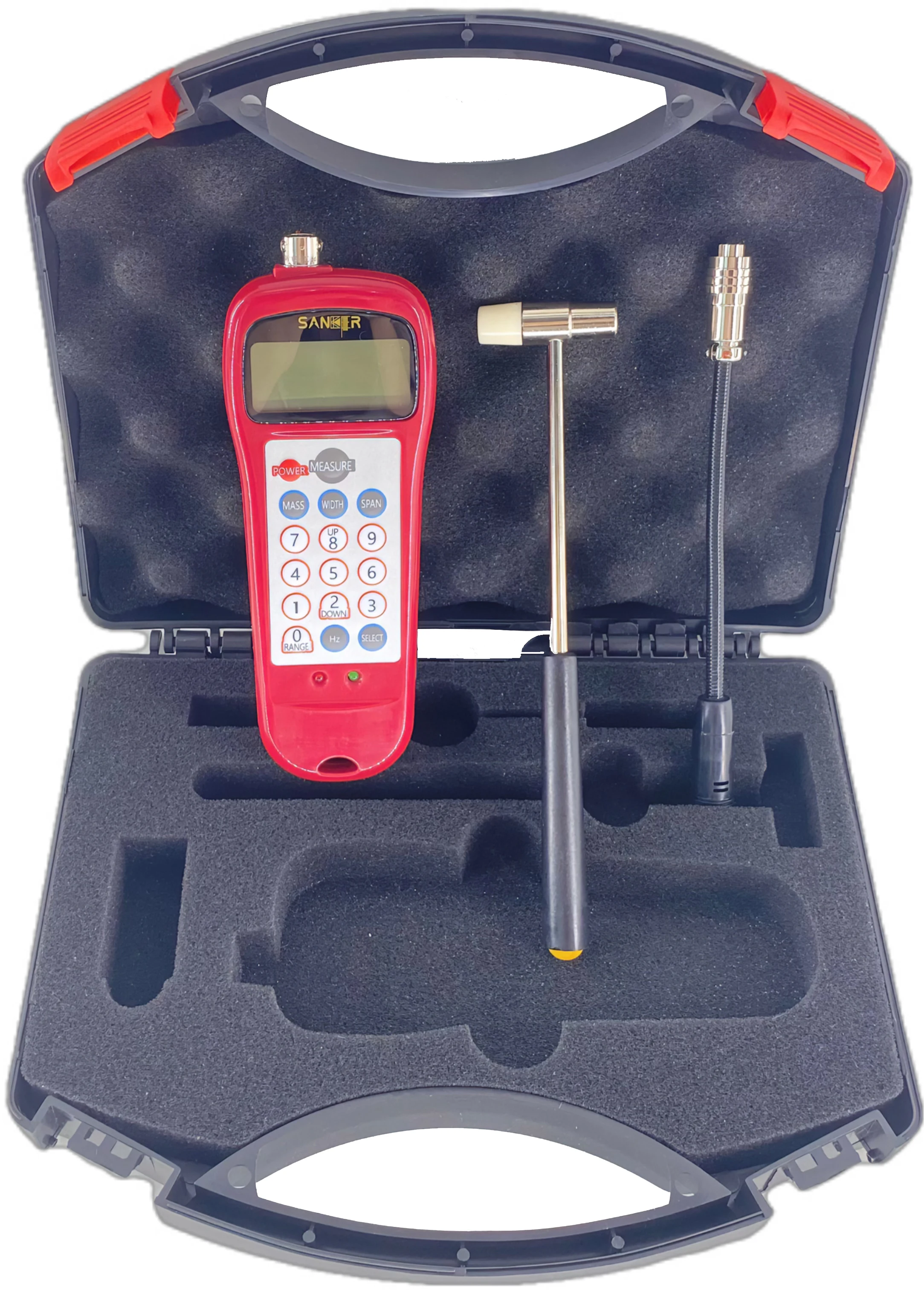 Sonic Tension Meter Sonic Belt Meter Sonic Belt Tension Meter Sonic Belt Tensiometer with 0.01