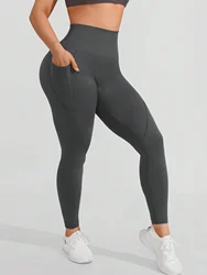 Elevate Your Style: Women's Butt Lift Yoga Pants - M (GRAY)