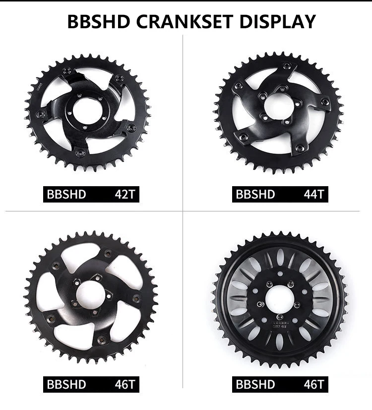 

Electric Bicycle Accessories Parts Chain Ring Sprocket Plate BAFANG BBS/BBSHD/M625 Middle Drive Motor 250W 750W 1000W Crown