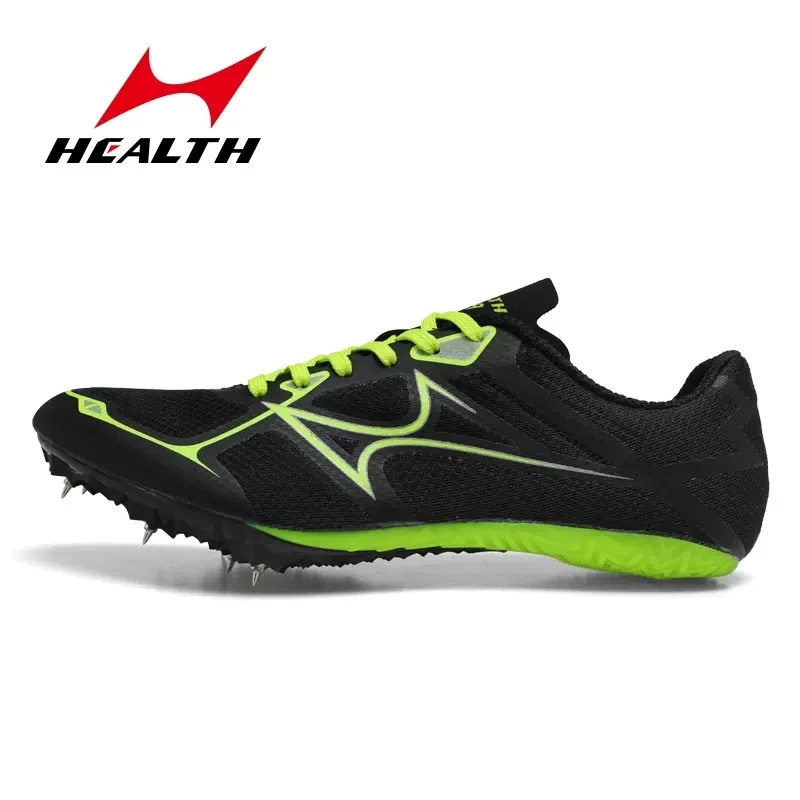 Health Spike New Track and Field Sprint Training Shoes for Male and Female Students In Long Distance Athletics Competition 1119