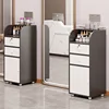 Salon Cabinet Morandi White Minimalism Cabinet Salon Furniture Beauty Spa Auxiliary Table Appliances Muebles De Manicurista