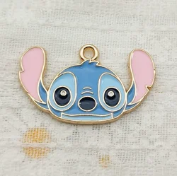 Classic Cartoon Enamel Charm Set - 10pcs for DIY Jewelry and Crafts (2)