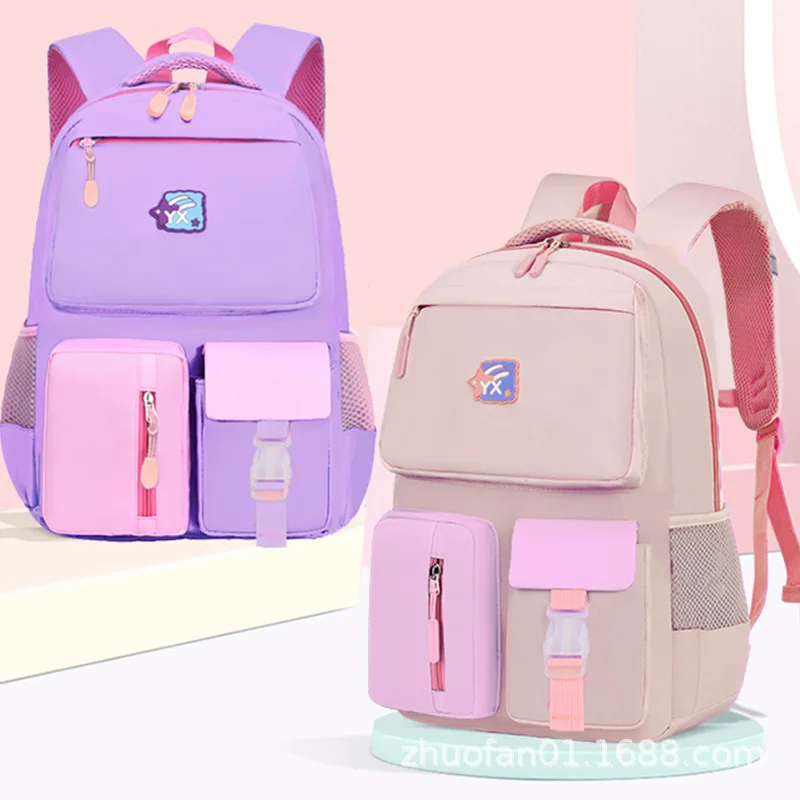Children School Bags Girls Kids Book Bag Primary Orthopedic School Backpack Princess Backpack Schoolbag Kids Mochila Infantil 1