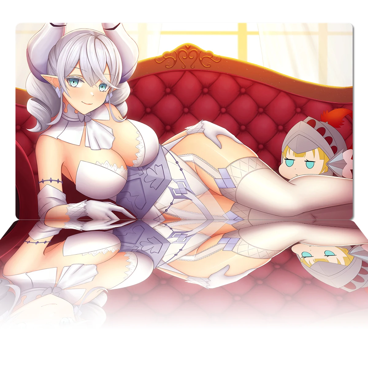 Yugioh Playmat Labrynth Of The Silver Castle Tcg Ccg Board Game Duel Trading Card Game Mat Custom Rubber Mouse Pad Zones & Bag