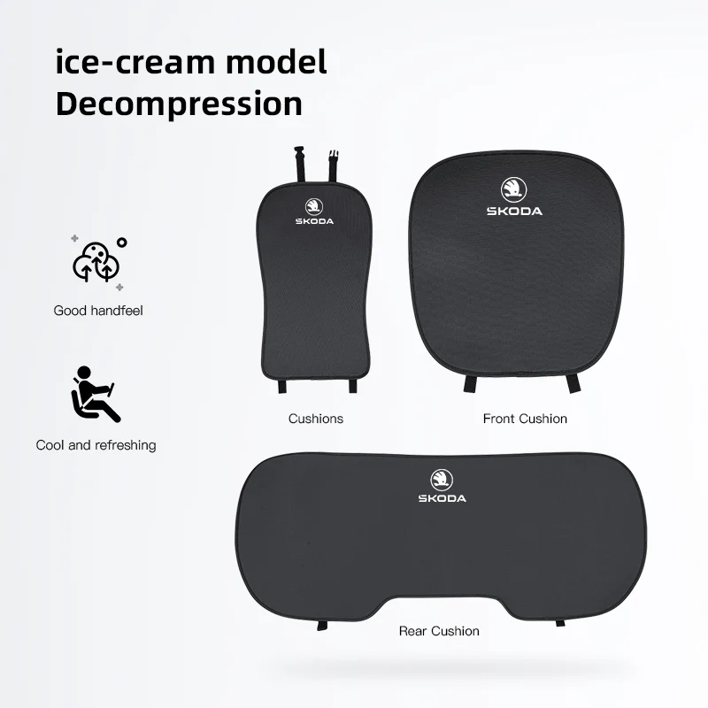 وسادة مقعد سيارة حرير جليدي اوكتافيا