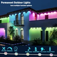 MIMIRGB Eaves Lights Permanent Outdoor LED Light String Strip APP Smart DlY Auto Scene Lighting Effects Christmas Holidays Decor - Image 3
