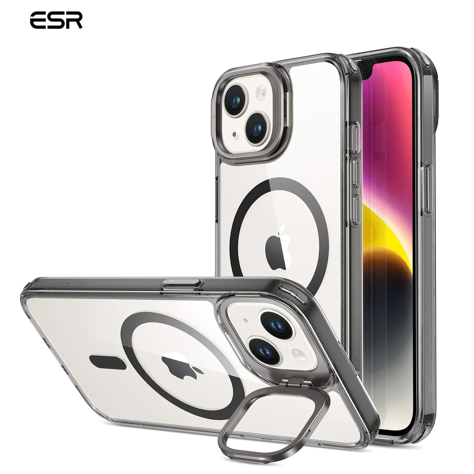 Esr Kickstand Case Magsafe Iphone 14 Pro Max  Hybrid Case Halolock Iphone  14 Plus - Mobile Phone Cases & Covers - Aliexpress