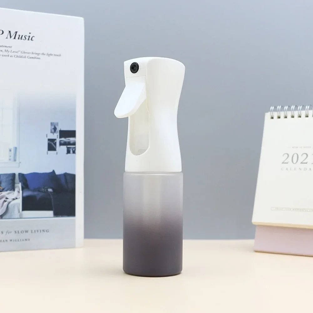 헤어 고압 스프레이 병, 연속 스프레이, 헤어 스타일리스트 자동 물뿌리개, 200ml