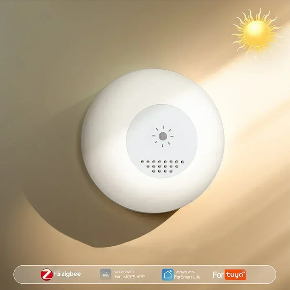 For ZigBee Light Sensor New Home Brightness Detector Illumination 5*4.5*3cm Control Brightness Light Sensor Electrical Supplies light sensor