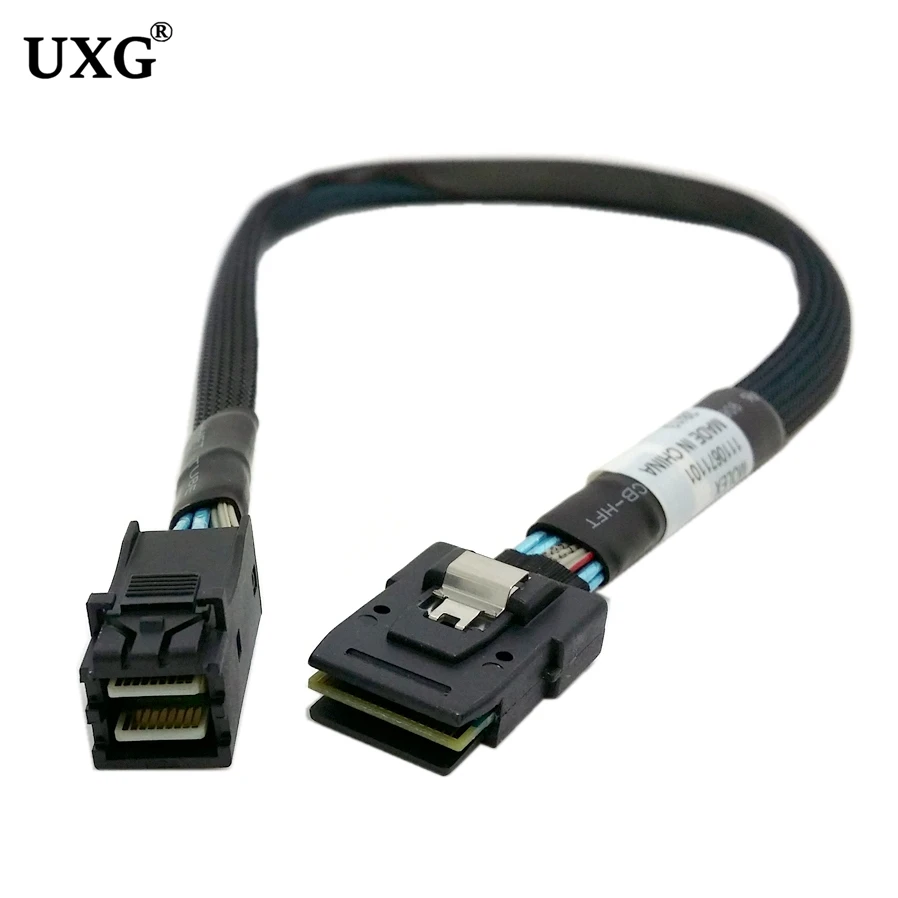 

1 м 0,5 м MINI SAS 8643 до SFF 8087 HD Встроенный кабель для сервера данных Mini-sas HD SFF-8643 кабель для сервера данных жесткий диск Raid 50 см 100 см