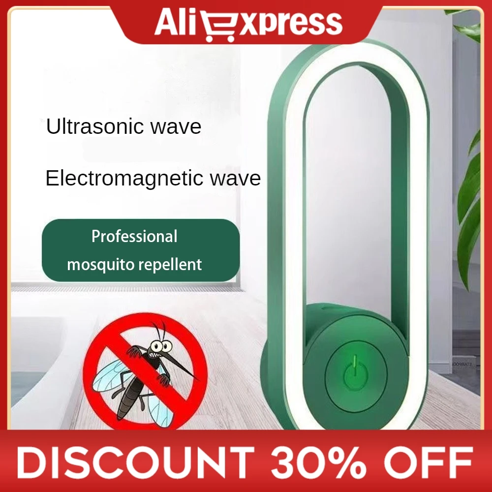 Repellente Per Zanzare Elettronico Ad Ultrasuoni Luce Notturna Silenziosa Repellente Per Zanzare Antizanzare Per Uso Domestico