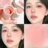 Soft Fog Blush Stick - Energetic Bouncy, Korean Style, Brightening, Dual-use For Lips And Cheeks, Natural Color Vitality Girl 6
