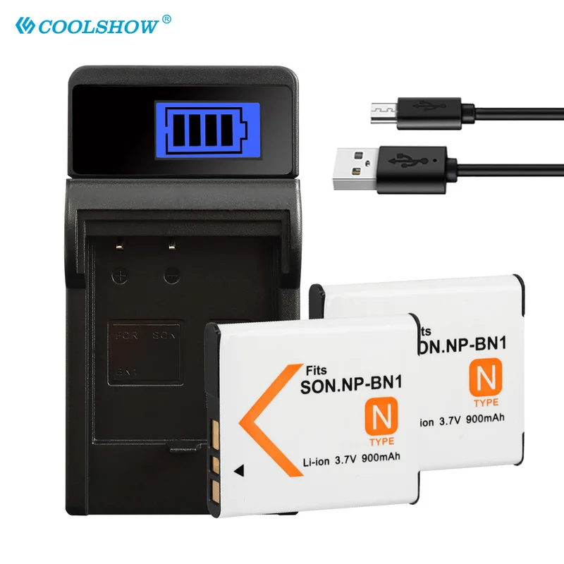 Np-Bn1 Np Bn1 Caricabatteria Per Sony Dsc Wx5 Tx9 T99 Tx7 Tx5 W390 W380 W350 W320 W360 Qx100 900Mah Npbn1 Batterie Per Fotocamera