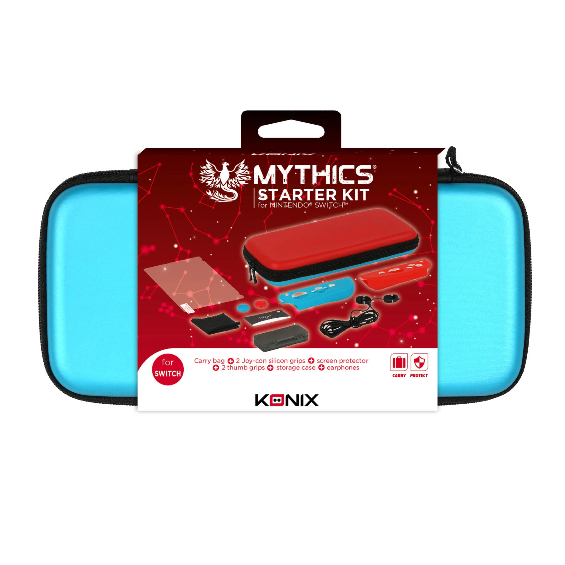 monigote de nieve Leopardo Evaluación Starter Pack Azul/ Rojo Switch Konix Accesorios Consolas Switch Nintendo  Switch|Juguetes de dinero y banca| - AliExpress