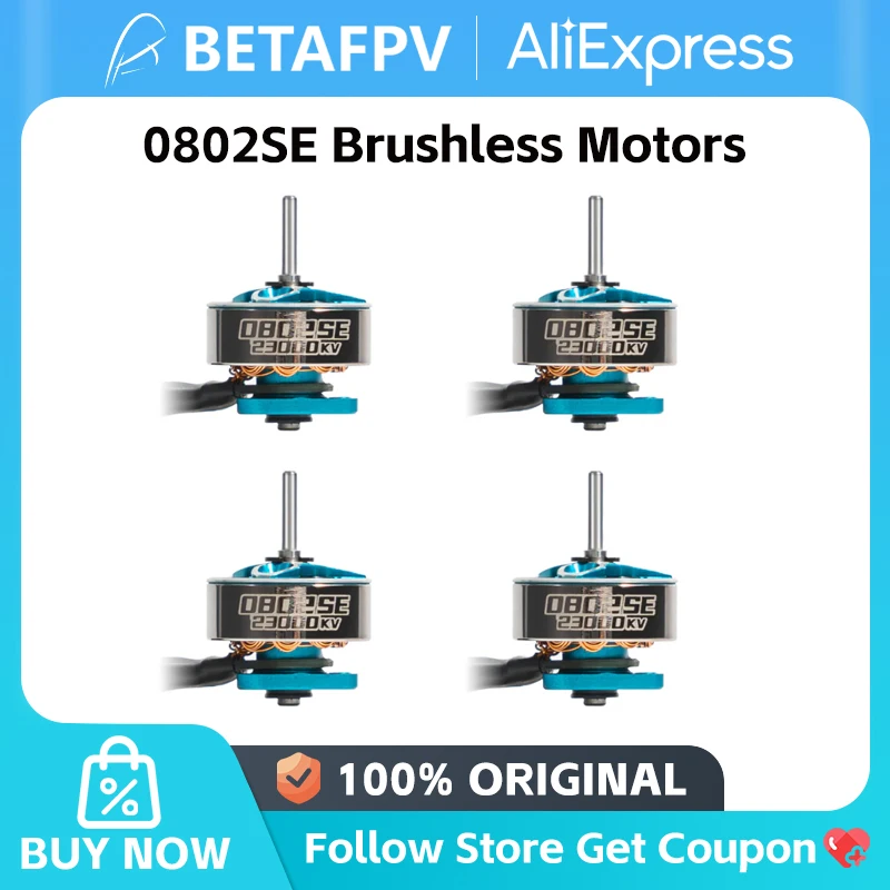 0802SE Brushless Motors 19500KV 23000KV FPV Racing for Air75 Whoop Drones