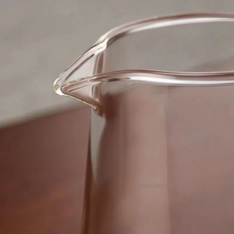 300/450/600ml Glass Pitcher Milk Pitcher Mini Glass Transparent Coffee Tea Milk Pourer Creamer Pot glass pitcher