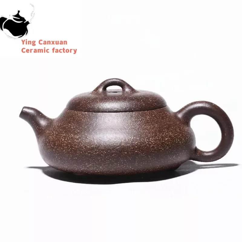 

230ml Authentic Yixing Purple Clay Teapots Handmade Tea Pot Raw Ore Colorful Mud Beauty Kettle Chinese Zisha Tea Set Gifts