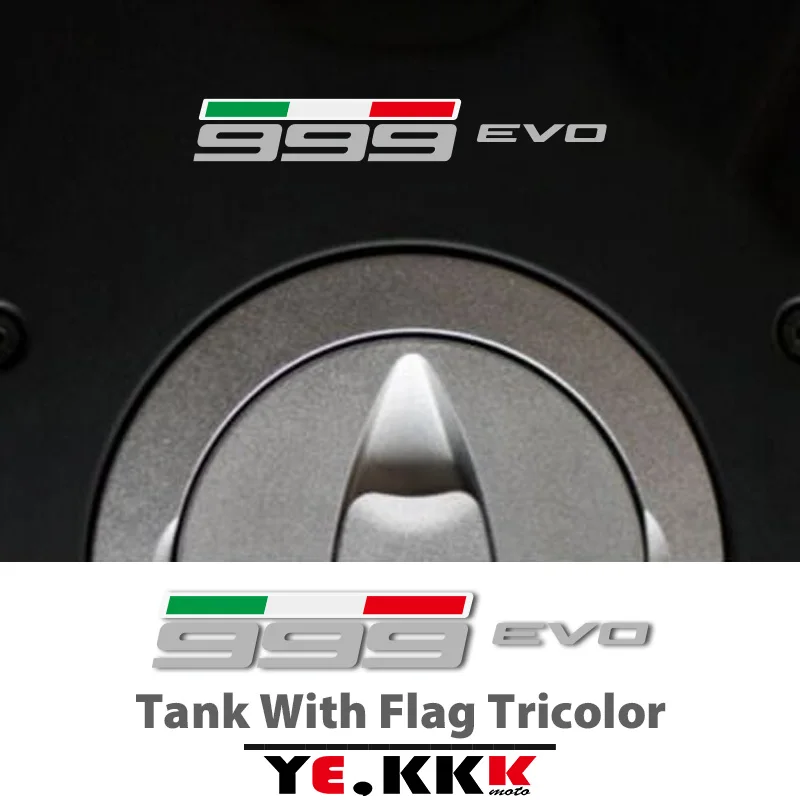 

1 Sticker For DUCATI 999 SP EVO Panigale S Monster Tank Flag Tricolor Sticker Decal Customization