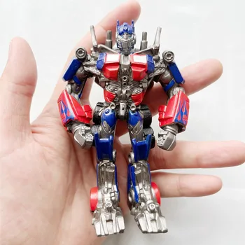 Hasbro 애니메이션 피규어 트랜스포머 옵티머스 프라임 PVC 액션 피규어 컬렉션 장식품 모델 인형 장난감, 어린이 선물