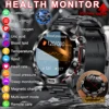 2025 New Smart Watch For Men Health Blood PressureBlood Oxygen Uric Acid Fitness Tracker Watches Bluetooth Call ECG Smartwatch 1