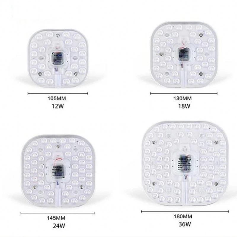 12W 18W 24W 36W LED Ring PANEL Circle Light SMD LED Square Ceiling board circular lamp board AC 220V 230V 240V Module Light