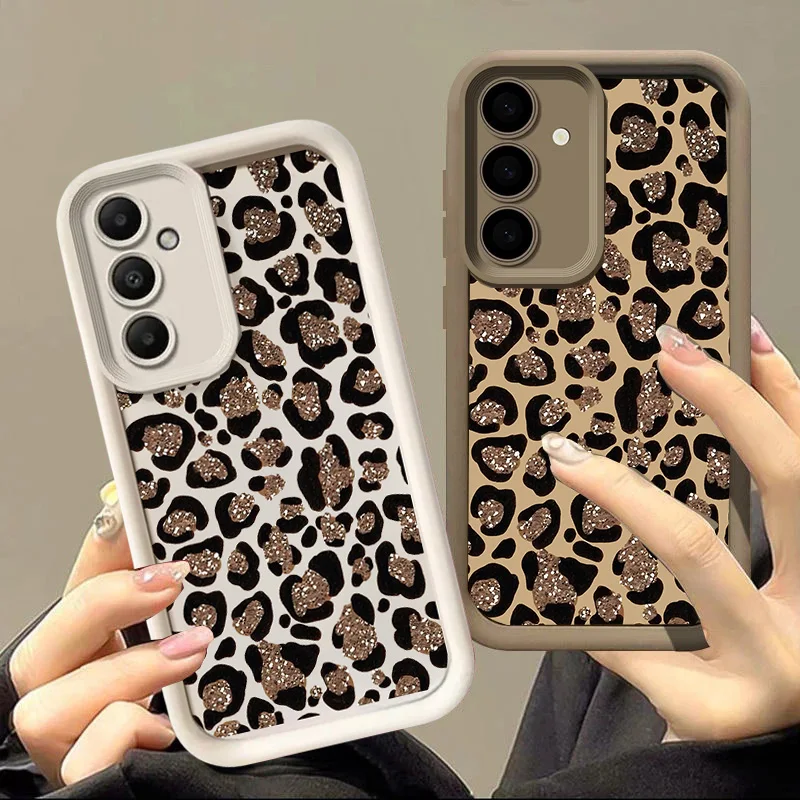 Vintage Brown Leopard Print Phone Case