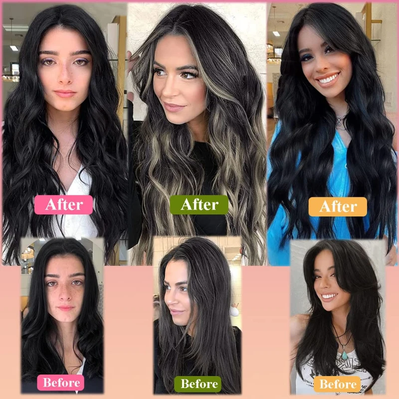 Рисунок 6 - Синтетические удлинители волос на клипсе