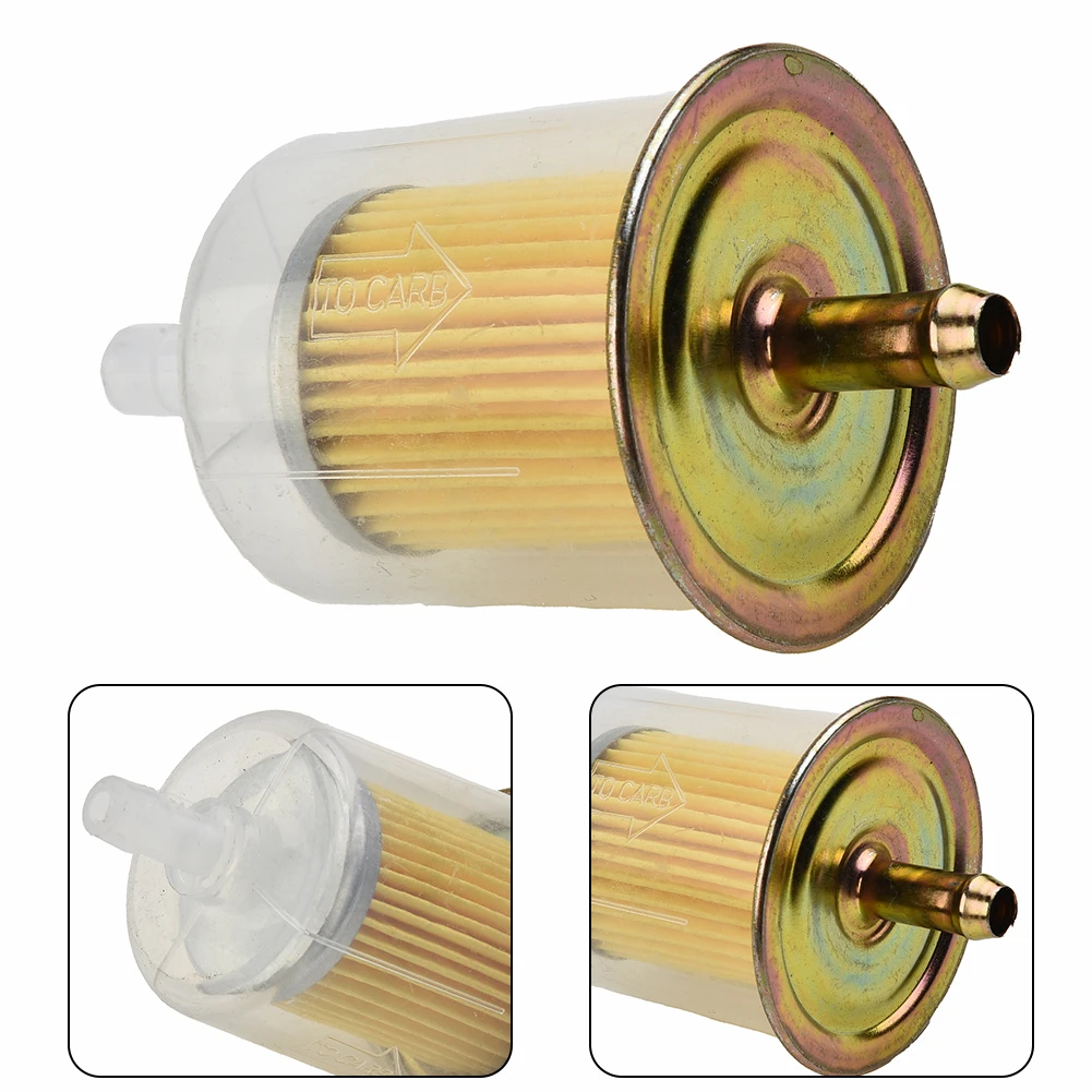 1pcs Gasoline Diesel Extra Large Fuel Filter Universal RV Inline Fuel Line For Garden Tools Scooters Motorcycles Cars