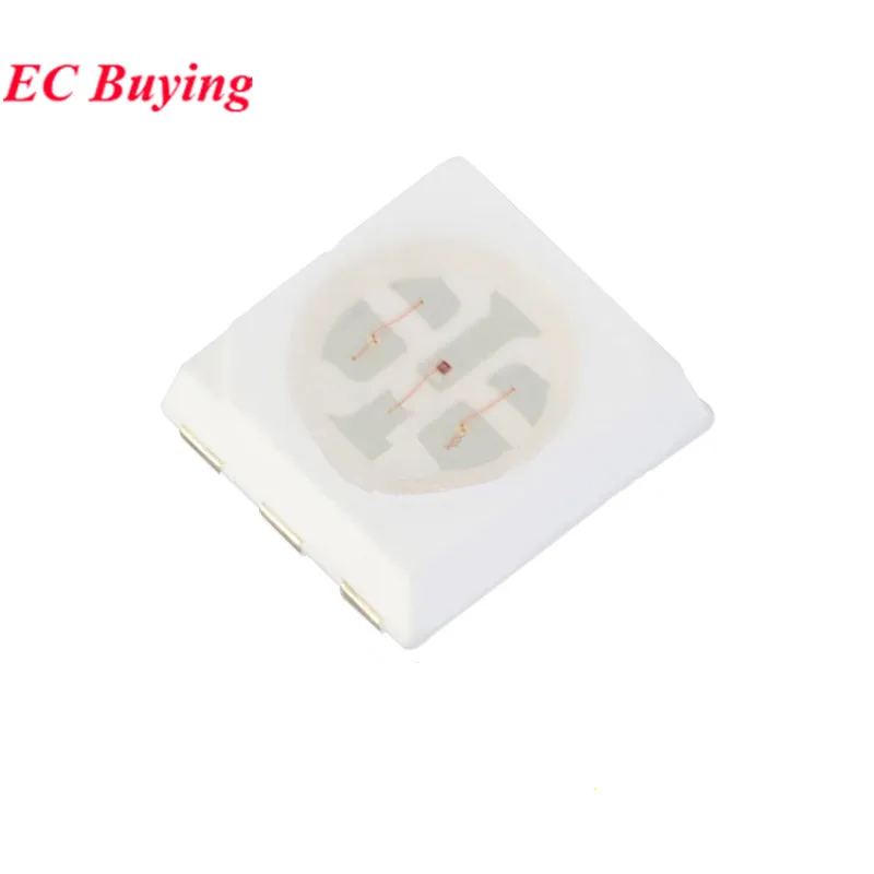 1-10 Stück 3 2 7 Farben RGB SMD LED-Modul Vollfarbig 5050 PWM Bi-Tri-Color DIP Diode Blinkende Intelligente Elektronik für Arduino MCU – Detail 11