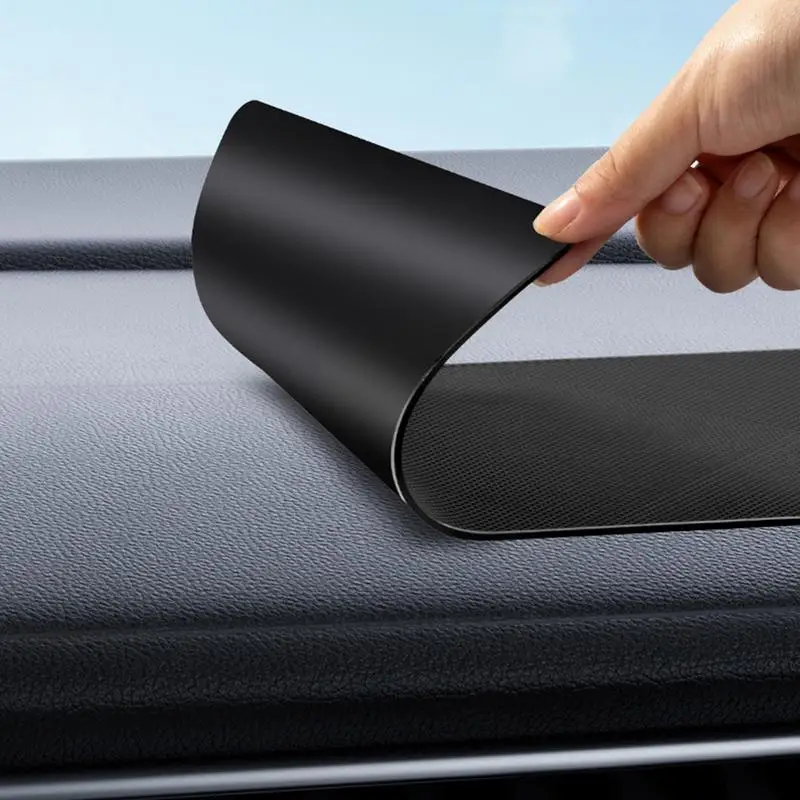 Car Dashboard Non Slip Mat Heat Resistant Gripping Pad Washable Dash Pad For Phones Sunglasses Keys Electronic Devices More Use