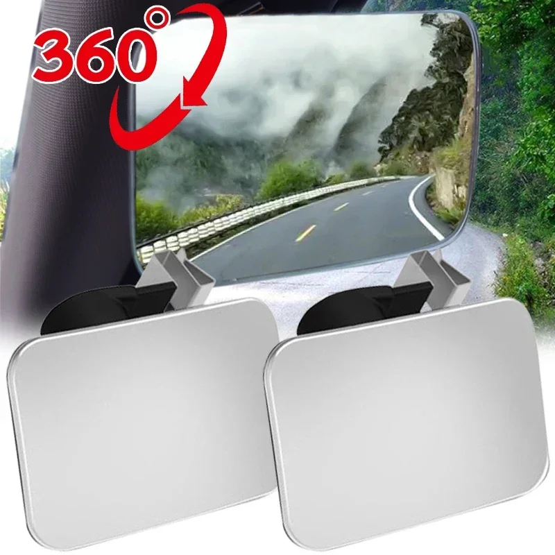 Wide Angle Adjustable Auto Interior Convex Rearview Mirror