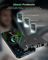 Cassette Bluetooth Adapter for Car, Bluetooth 5.1 Cassette Adapter, Car Audio Bluetooth Wireless Cassette Receiver - Image 5