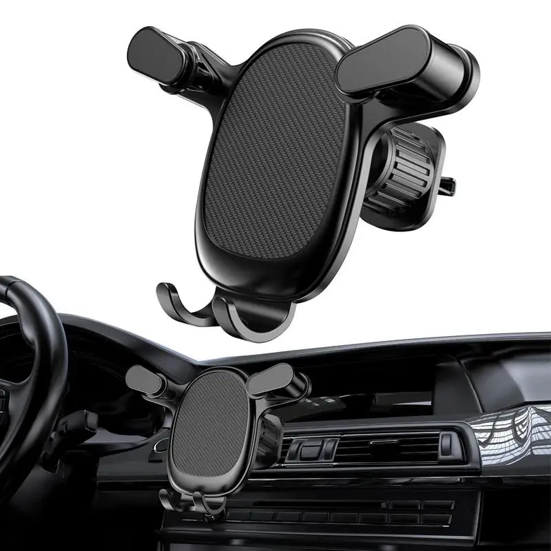 

Гравитационный Автомобильный держатель для телефона с креплением на вентиляционное отверстие, подставка для мобильного телефона, Универсальная автомобильная подставка для смартфона с GPS и поворотом на 360 градусов