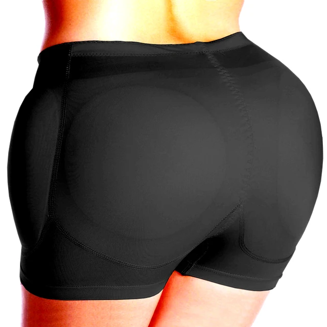 AfruliA 4 Sponge Pads Booty Hip Enhancer Sexy Butt Lifter Big Ass Women  Dress Paded Panty Body Shapers Control Panties Shapewear - AliExpress
