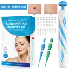 

Skin Tag Removal Kit Home Use Mole Wart Remover Equipment Micro Skin Tag Treatment Tool Easy To Clean Skin Care Tool