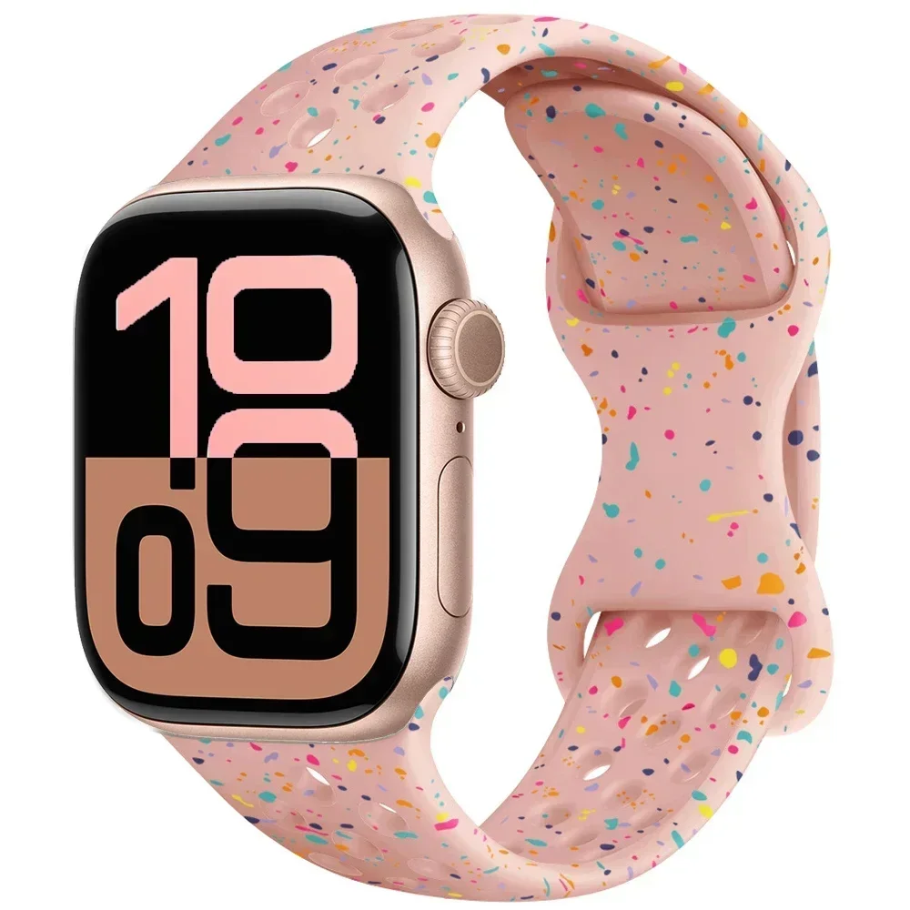 Premium Silicone Replacement Band for Apple Watch - Versatile and Stylish Strap Bracelet