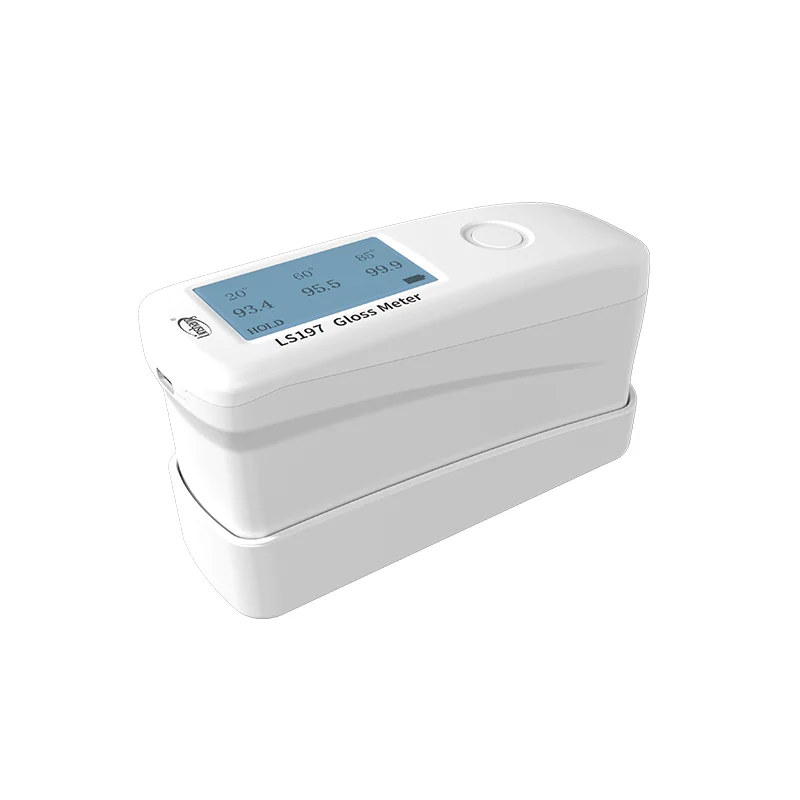 Linshang LS197 Digital Gloss Meter Glossmeter for Marble Car Paint Floor Paper Stone Plastic Surface Measuring Range20&deg; 0-2000GU