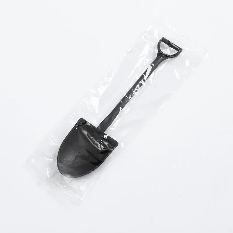 Plastic Disposable Spoon Kitchen Tableware Mini Coffee Teaspoon Fruit Ice Cream Dessert 50Pcs 100Pcs