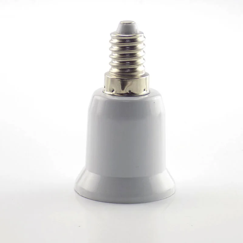 1PCS E14 to E27 Lamp Holder Converter 220V Fireproof Socket Base Converters Light Bulb Adapter Conversion Lighting Accessories lamp holder converter lamp socket adapter lamp bulb socket adapter