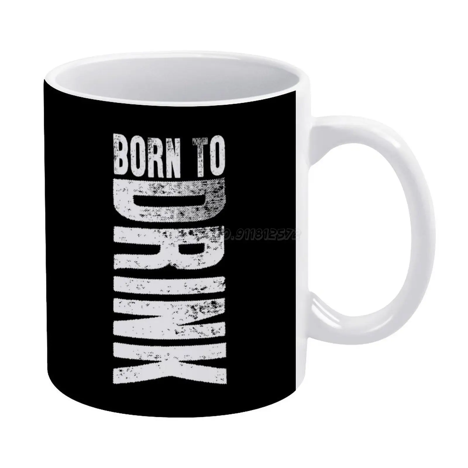Caneca de café con bebida