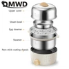 DMWD 2 Layer Multifunctional Egg Cooker Egg Custard Steamer 304 Stainless Steel Omelettes Machine Food Heater Crepe Maker 220V 2