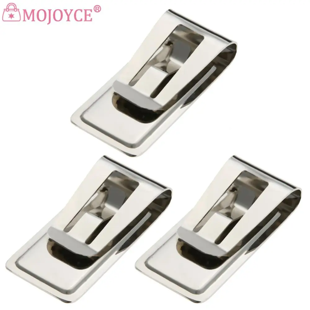 Metal Stainless Steel Money Clip 1-4Pcs for Men