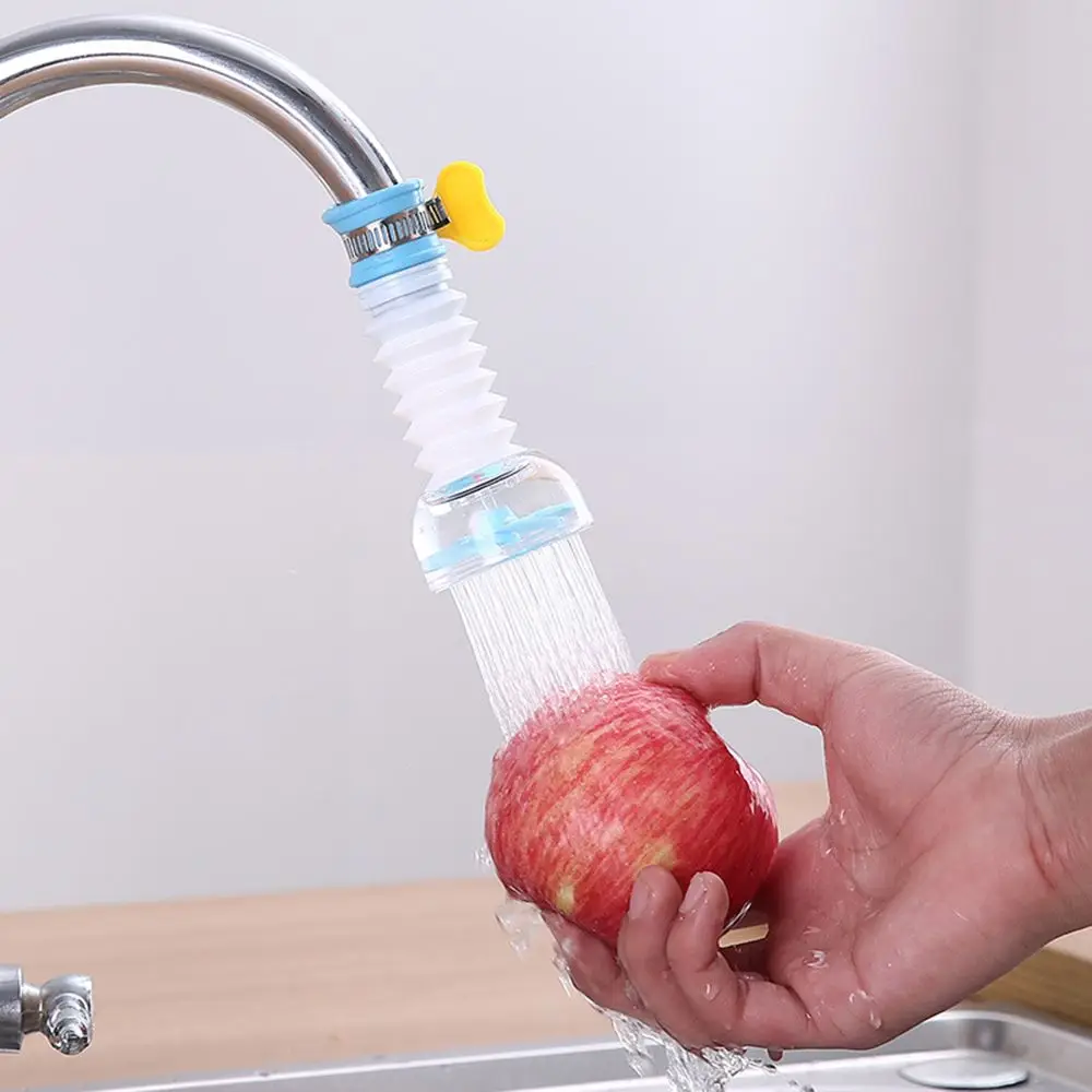 

Shower Flexible Adjustable Extender Water Filter Kitchen Faucet Tap Head Splash-Proof
