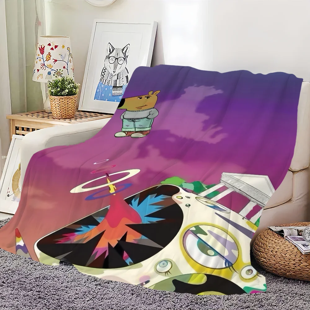 Meme Funny Chill guy Blanket Skin friendly comfort warm soft plush blanket suitable sofa living room office bedroom 6